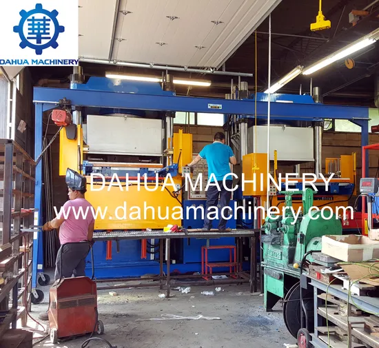 800ton Big Size Rubber Vacuum Molding Press Machine
