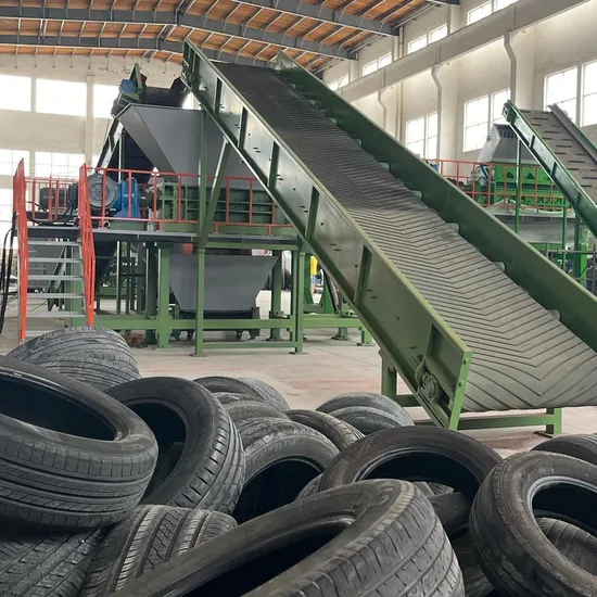 Waste Tyre Automatic Rubber Recycling Machine for Making Rubber Powder
