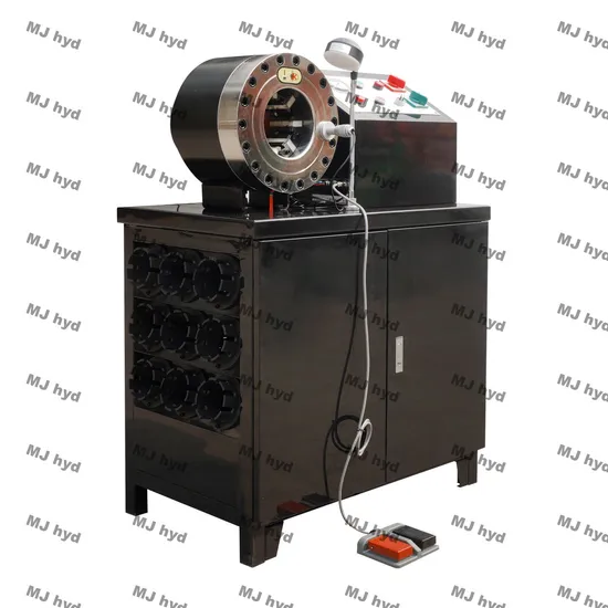 Dx68 P32 Sp52 CE Hydraulic Rubber Hose Crimping Machine 2 Inch Automatic High Pressure Hose Repair Kit Used Land Rover Discovery Rubber Product Making Machinery