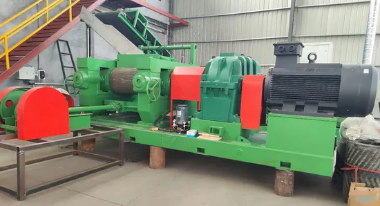 China Waste Rubber Crusher Xkp-610 Tire Cracker Mill