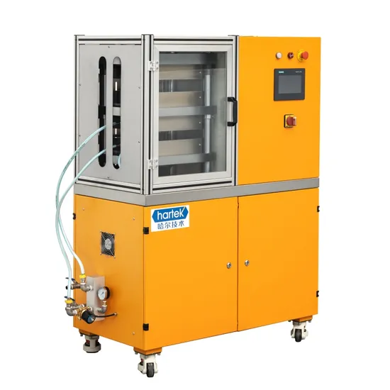 Lab Precise Hydraulic Platen Press with PLC Control – Accurate and Efficient Pressing for Polymer Materials