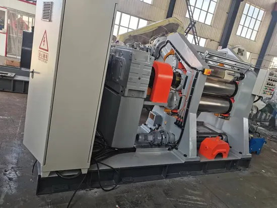 High Quality Three Roll Rubber Calender Machine for Calender Products Factory