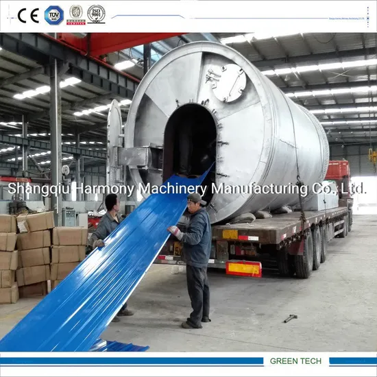 High Configuration Stailess Steel Pyrolysis Equipment 12tpd