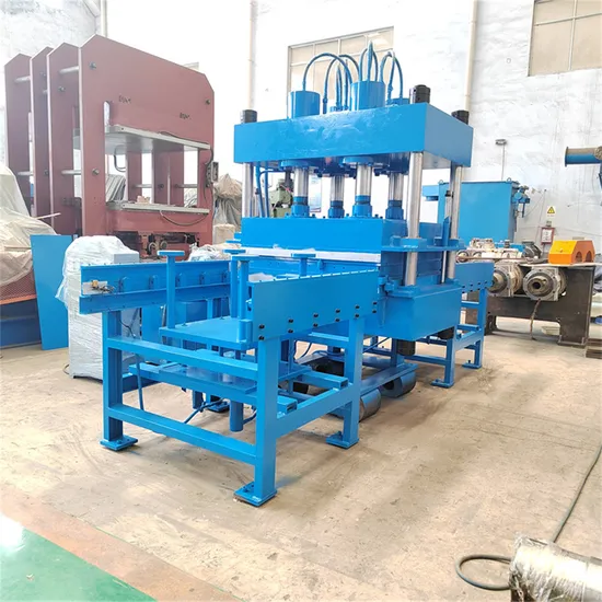 200t Full Automatic Rubber Tile Floor Press with Hydraulic Pull Push Device
