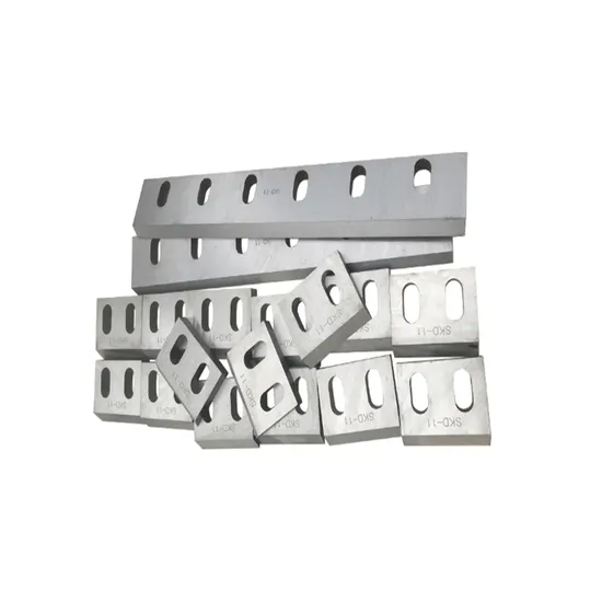 Granulator Blades for Pelletizing Plastic PE, PP, PVC, PS, ABS, as