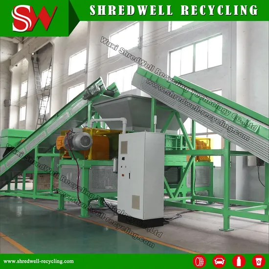 High Quality OTR/Truck Tyre Recycle Machinery to Shred Used Tires/Tyre