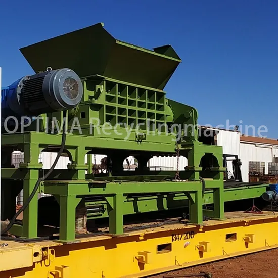 Full Automatic Tire Shredder Price for Waste Car Tyre Cutting Machine 2-3ton/H