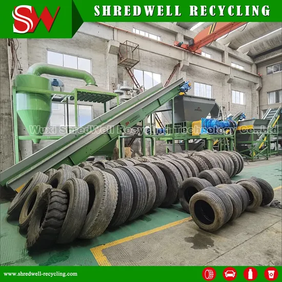 Long Life-Cycle Tire Recycling Line for Producing 30-120mesh Powder