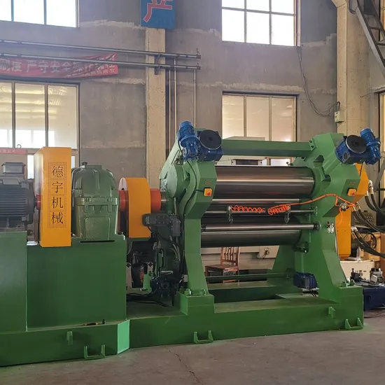 3 Roll Rubber/Plastic Calender Ling 450 X 1530