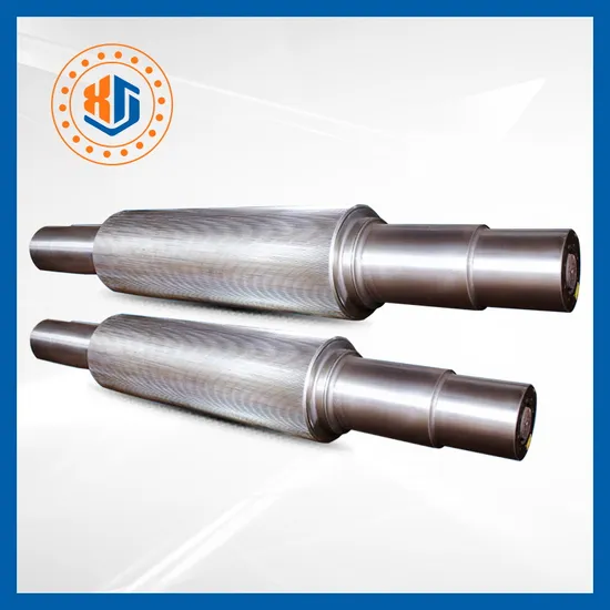 Rubber Crusher Roller with Cast Steel Welding Alloy Wear Resistant Electrode