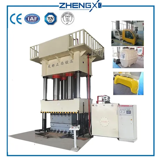 SMC Hydraulic Press Sheet Molding Compound Machine BMC Gmt FRP Thermoforming Molding