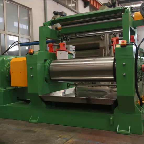 High Accuracy 18 Inch Two Roll Rubber Sheeting Mixing Mill Machine