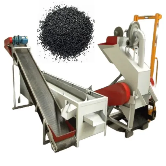 Industrial Heavy Duty Tyre Rubber Recycling Crusher Whole Truck Tire