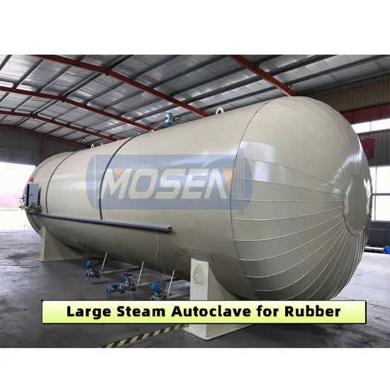 Horizontal Steam Rubber Vulcanizing Tank Autoclave for Rubber Cone Roller Vulcanization