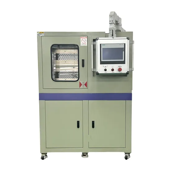 Industrial Silicone Vulcanization Press with PLC Control Panel 400*400mm Rubber Table Press Vulcanization Press Machine