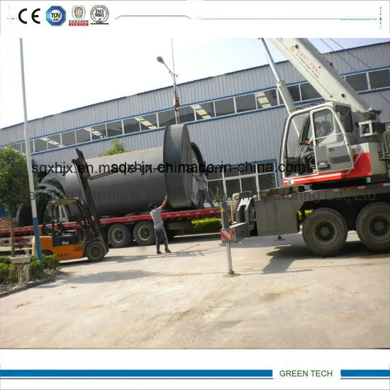 10 Ton Pyrolysis Plant for Rubber Recycling to Oil