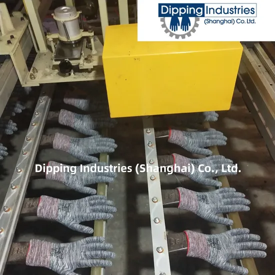 CE Certificated Glove Dipping Line Machine