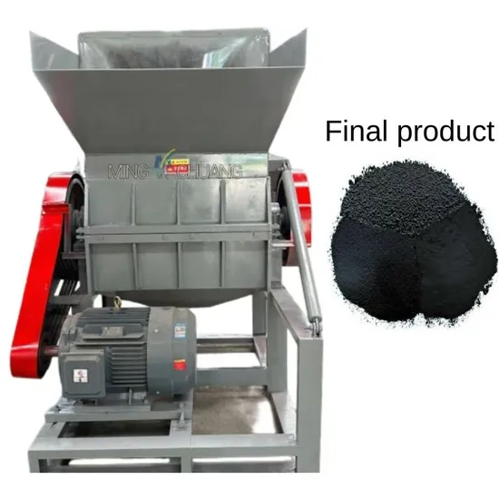 Years of Production Experience Tire Recycling Secondary Processing Crusher