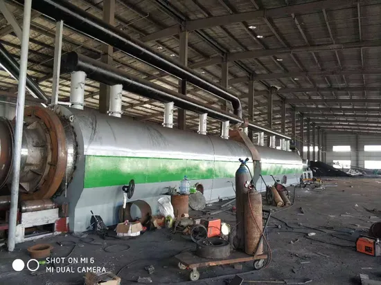 Fully Continuous Pyrolysis Tyre Scraps Recycling Plant
