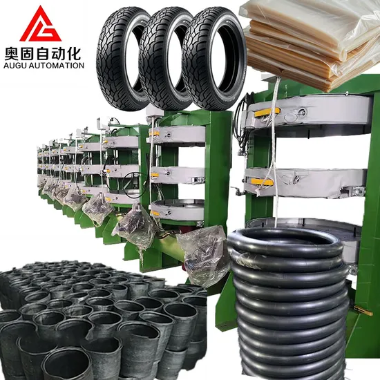 Innovative Double Layer Vulcanizing Press for Motorcycle Racing Tires