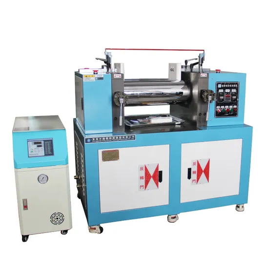 Two Roll Mill for Compounding Rubber
