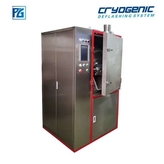 Pg-60t Silver Cryogenic Deburring/Deflashing Machine for Rubber Part Finishing System