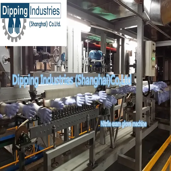 Nitrile Exam Glove Machine for Mass Production