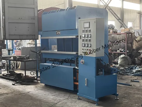 C Type Heat Press Machine for Silicone Rubber Pad for Sale