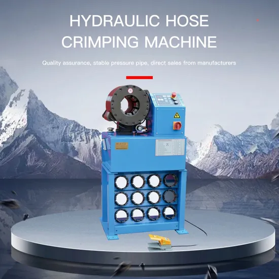 Easy to Operate 1/8 "1/4" -2 "4" "Hydraulic Hose Crimping Machine Hose Pressing Machine