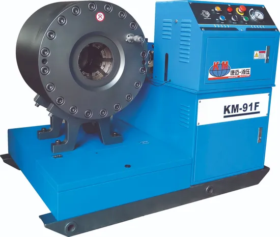 Customized Max Opening Crimping Machine Km-91f for Rebar/Steel Rope