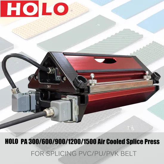 China Manufacturer-Holo PVC Conveyor Belt Splicing Machine