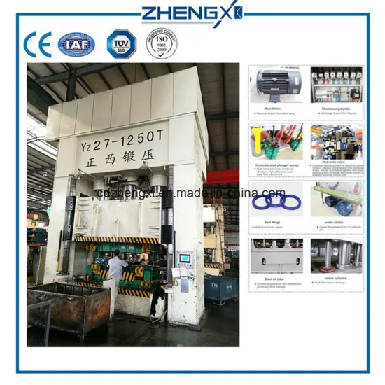 1250 Ton H Frame Hydraulic Press Machine for Deep Drawing Single Action