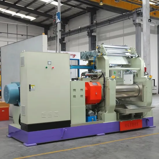 CF-16 / 24 Inch Open Rubber Mixing Mill with Electrically Heated Rubber Sheet