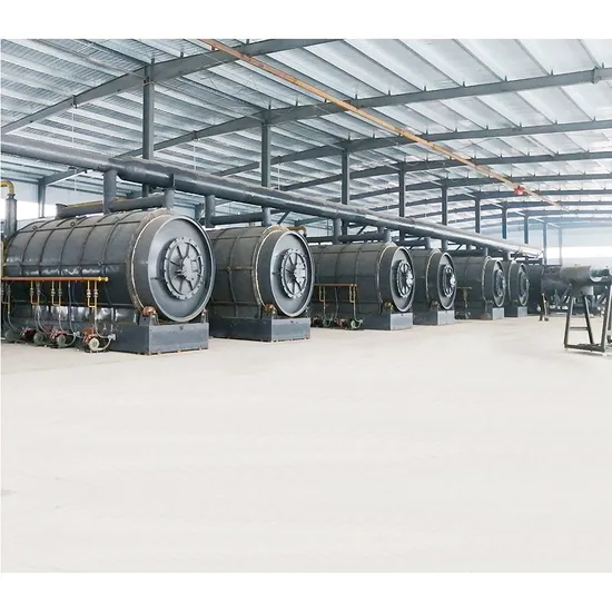 Renewable Energy Project Waste Tyre Pyrolysis Oil Plant for Used Tyre to Diesel