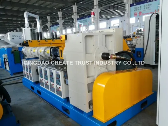 New Advanced Technical Rubber Extruder with PLC Control System and Vulcanization Tunnel (CE/ISO9001)