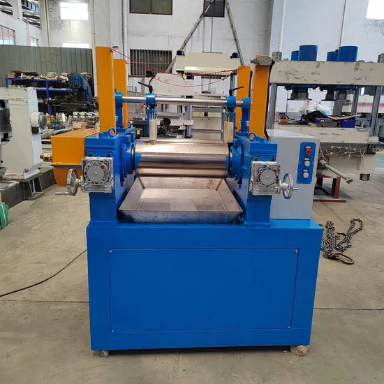 Small X (S) K-160 Rubber Mixer Chinese Manufacturer Lab Compact Rubber Open Two Roll Mixing Mill