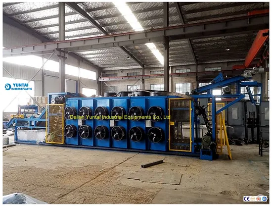 Ce Certified New Design Xpg-500, 600, 800 Rubber Sheet Cooling Machine