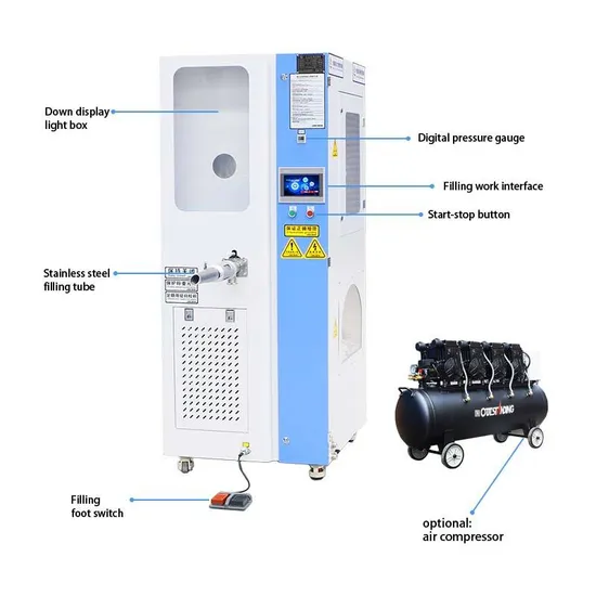 FUDA Automatic 1 Port 2 Scales Small Synthetic Down Jacket Vests Pants Duvet Stuffing Machine for Sample Down Jacket