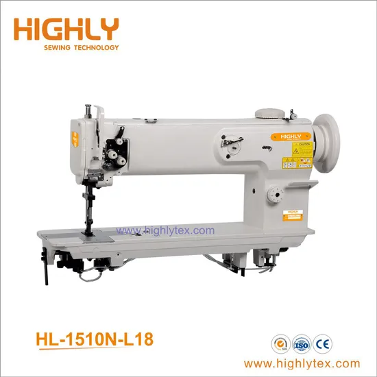 Long Arm Computerized Single Needle Compound Feed Leather Sewing Machine