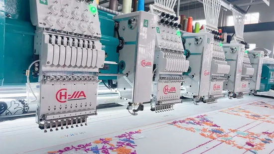 High Speed Chenille Embroidery Machine 4 Heads