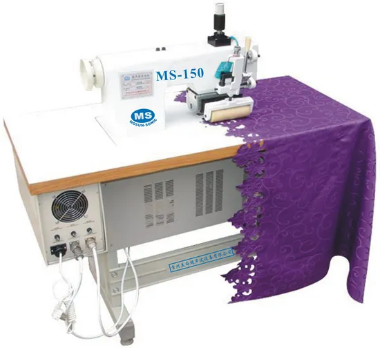 Ultrasonic Lace Sewing Machine for Making Skirt Laces