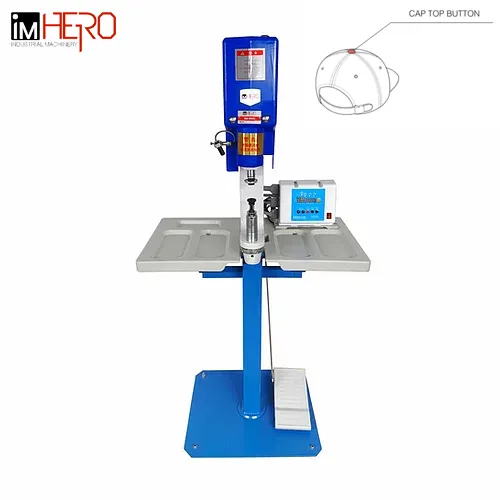 Semi-Automatic Snap Button Attaching Machine for Garment Cloth Cover