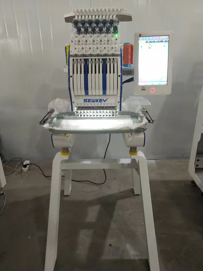 Sk-Mini1201 Sk-Mini1201 Single Head Mini Industrial Embroidery Machine (Three-in-one)