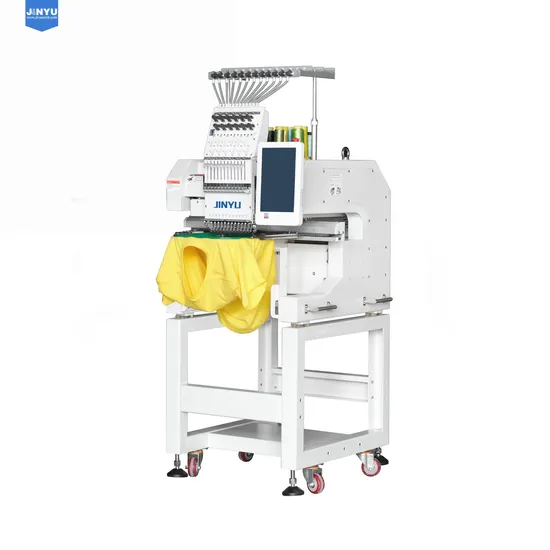 Jinyu Jcm1201 Single Head 500*800mm High Speed Automatic Computerized Industrial Embroidery Machine
