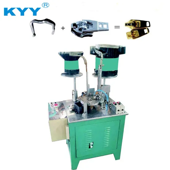 Kyy Automatic Yg Slider Assembly Machine for Zinc Alloy Material, Zipper Slider Making Machine