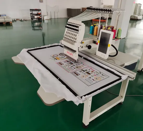 Dahao 1 Head Computer Embroidery Machine Large Size Sari Machine 1201 1501