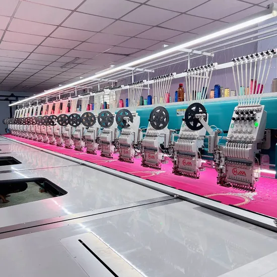 CH-JIA 20 Heads Flat Embroidery Machine Hot Sale
