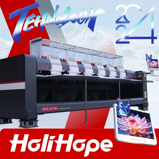 Big Sale Cheap Price Multi Head Embroidery Machine Newest 6 Head Automatic 1200 Spm Computerized Embroidery Machine for Cap T-Shirt Flat Logo Like Swf Tajima