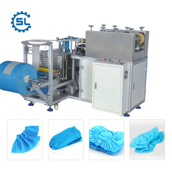 Disposable Ultrasonic Three Rib Automatic Non-Woven Shoe Cover Machine
