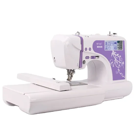 Household Portable Factory Price T Shirt Logo Label Multi-Function Domestic Computerized Pattern Home Embroidery Sewing Machine